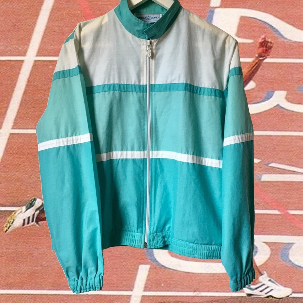 SOLD - Vintage 80s Retro Goola Gong Windbreaker